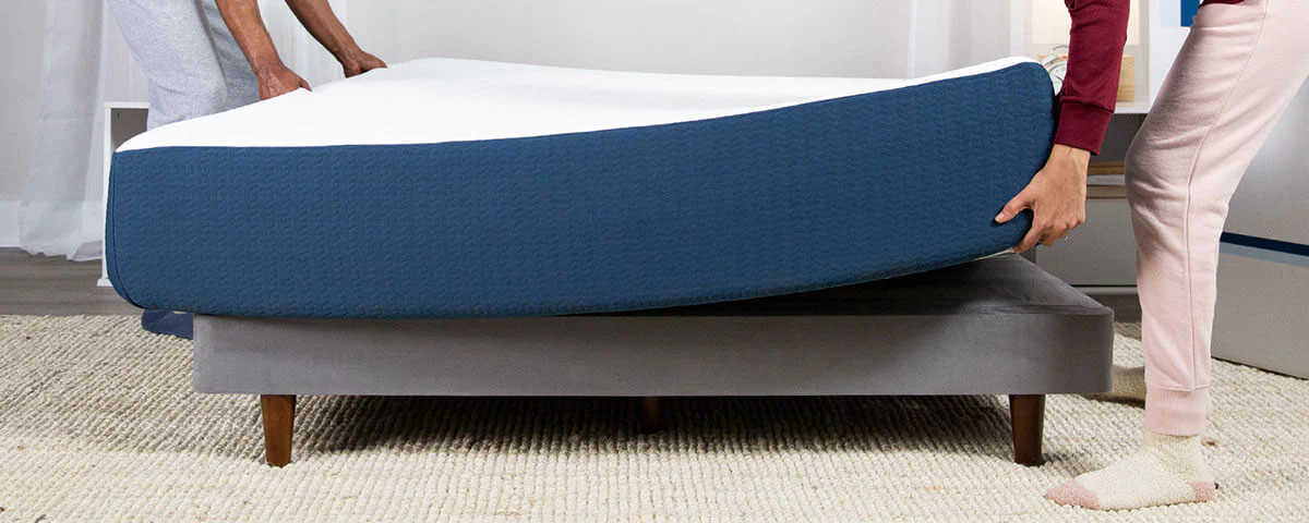 BedInABox Azul mattress unboxing