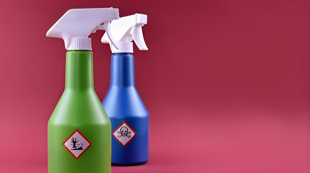 spray bottles