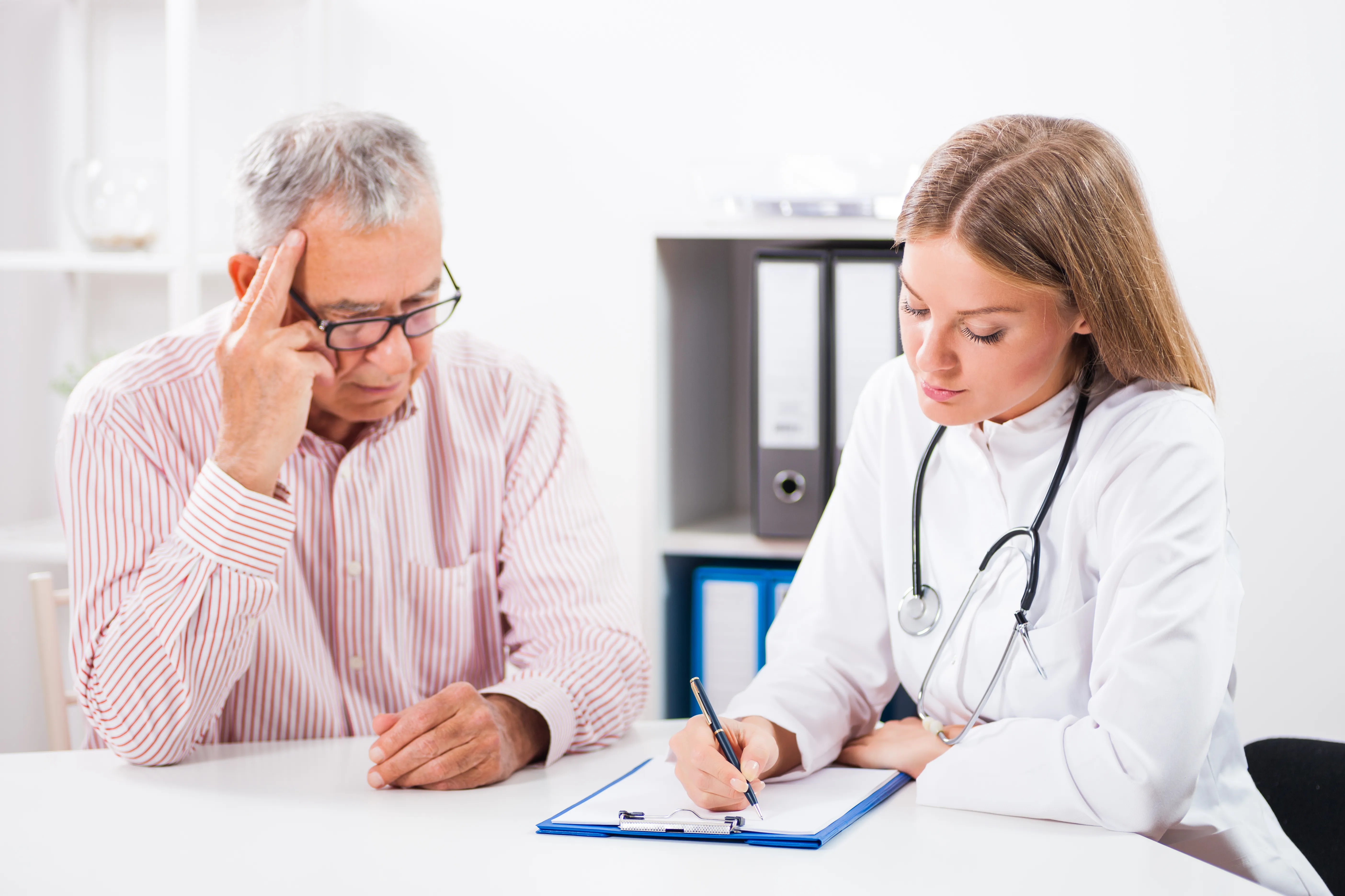 Doctor and patient