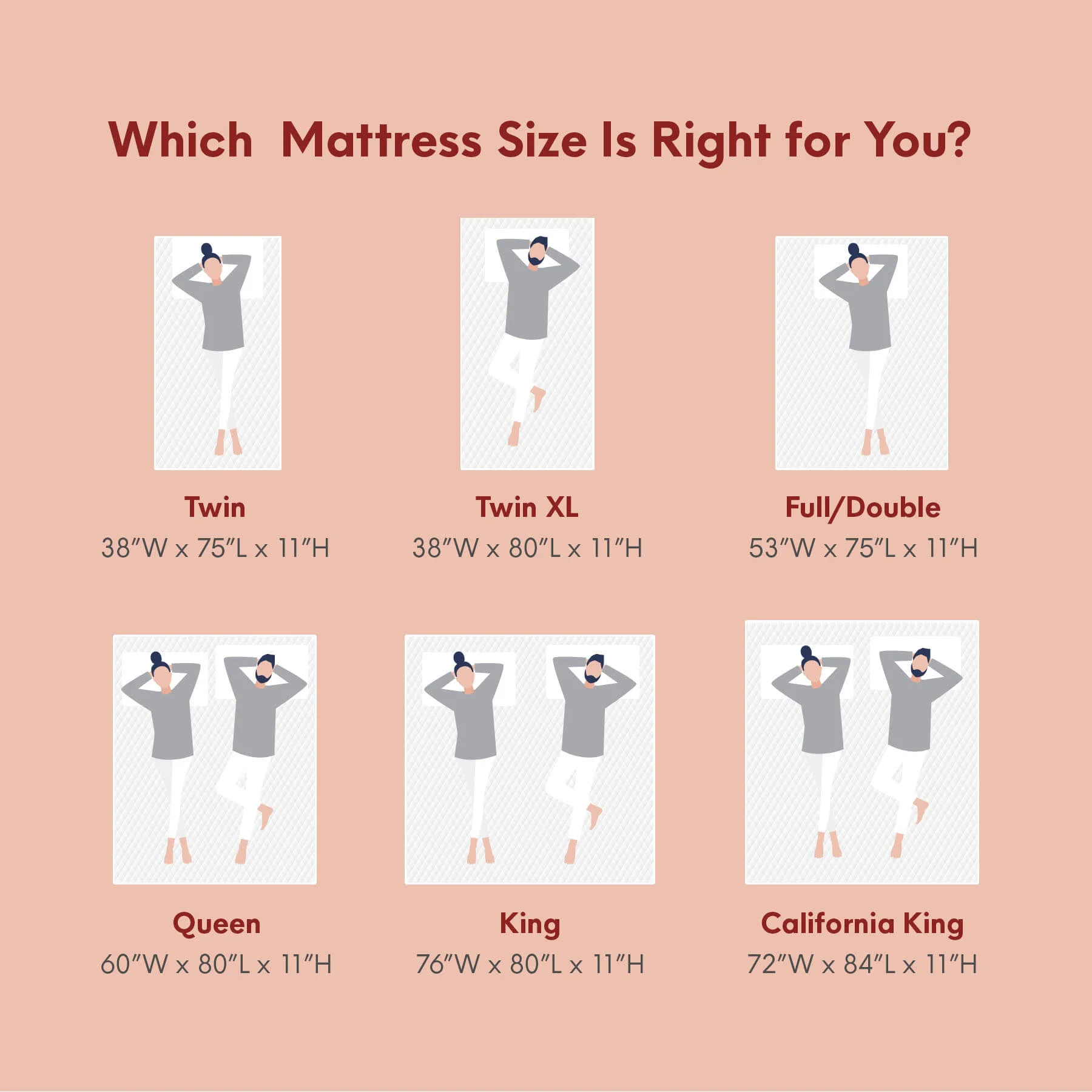 Douglas Alpine mattress sizes