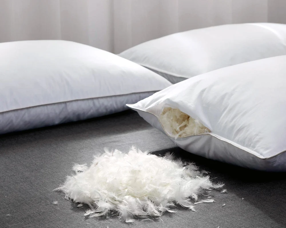 feather pillows