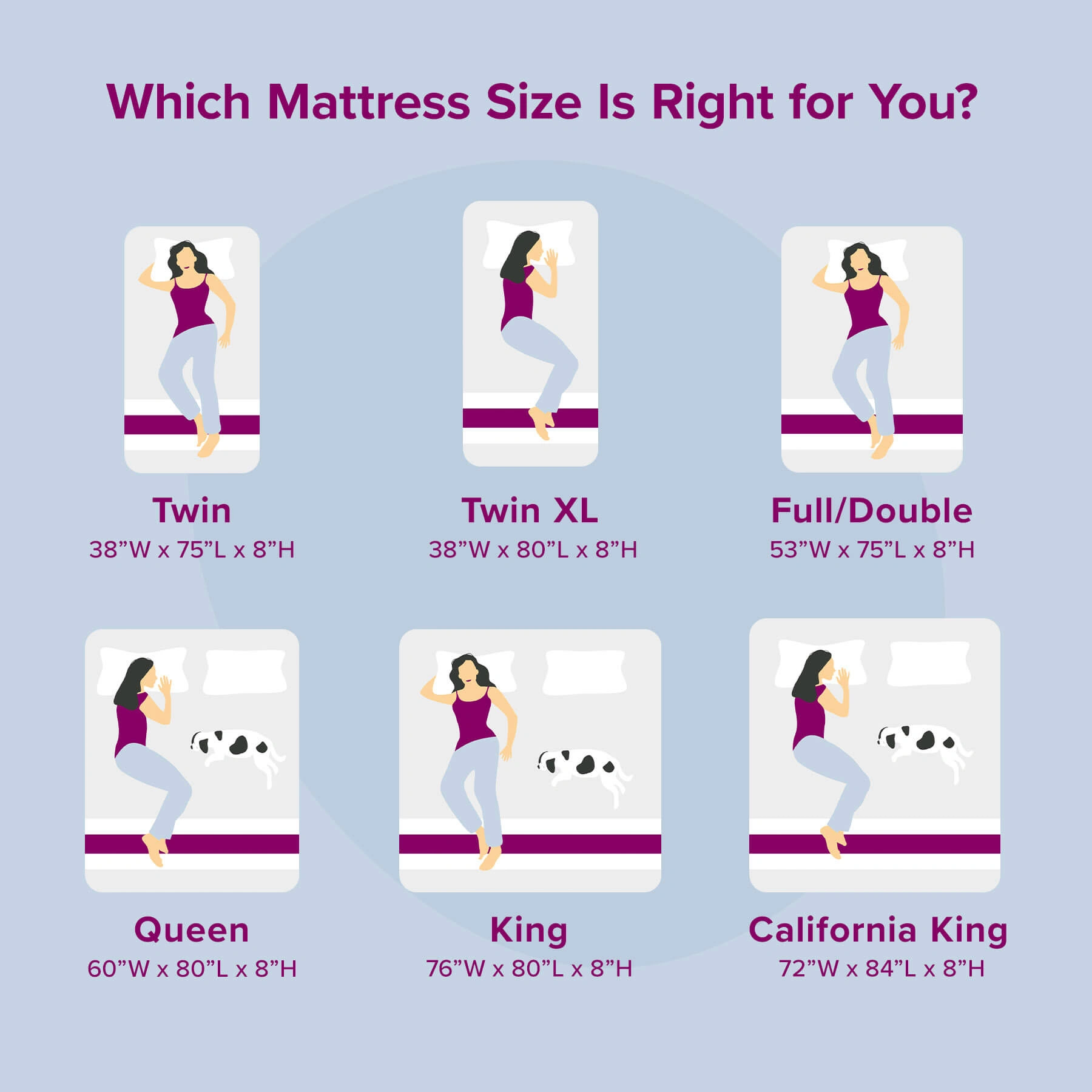 Juno mattress sizes
