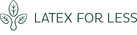 latex for less logo