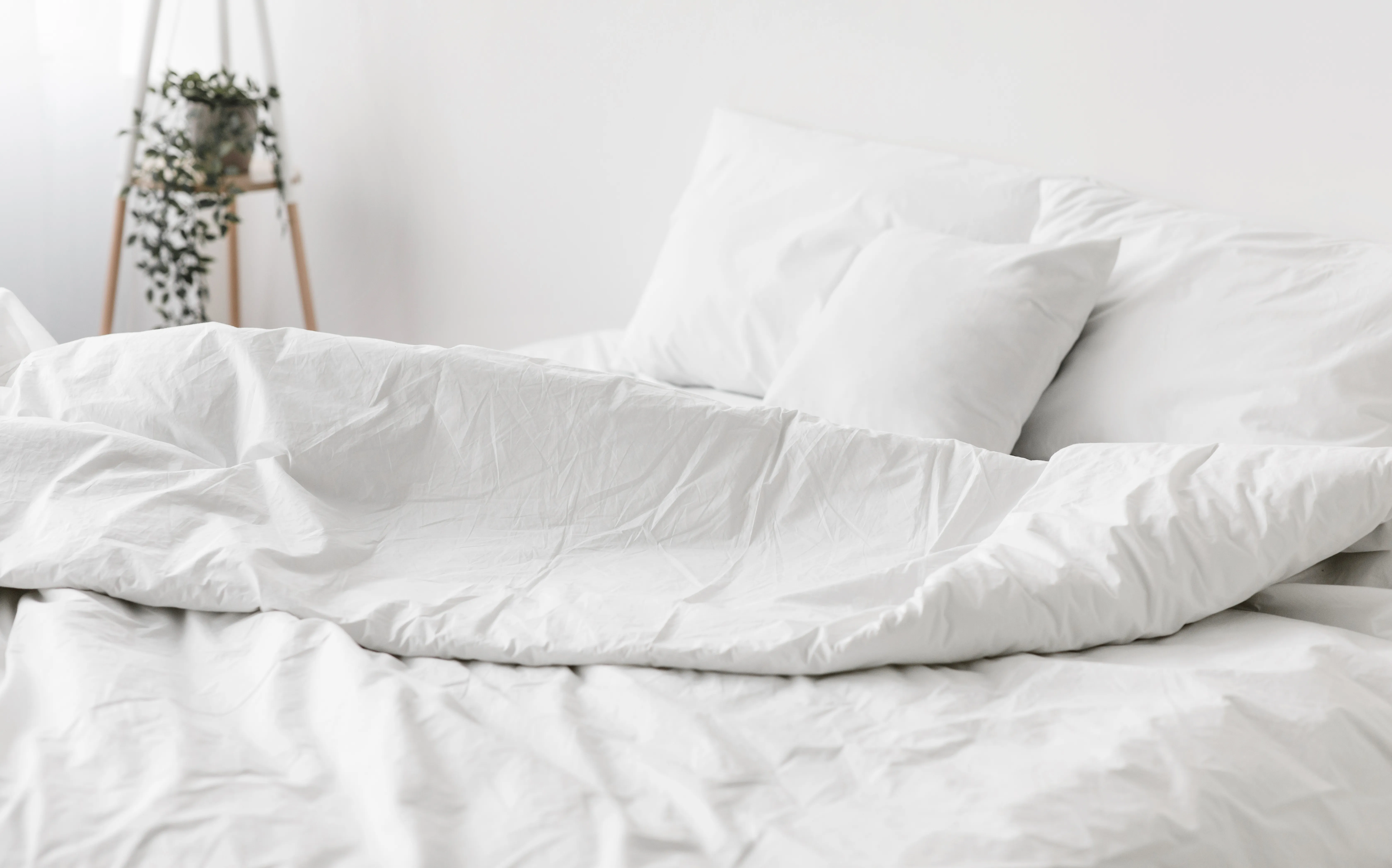 Bedding, duvet, modern apartments and domestic cozy, free space.