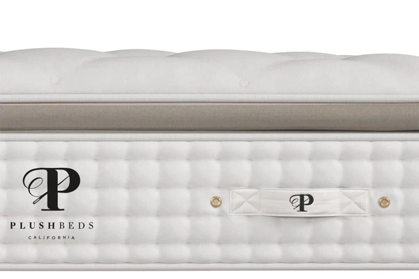 PlushBeds Organic Bliss mattress edge support
