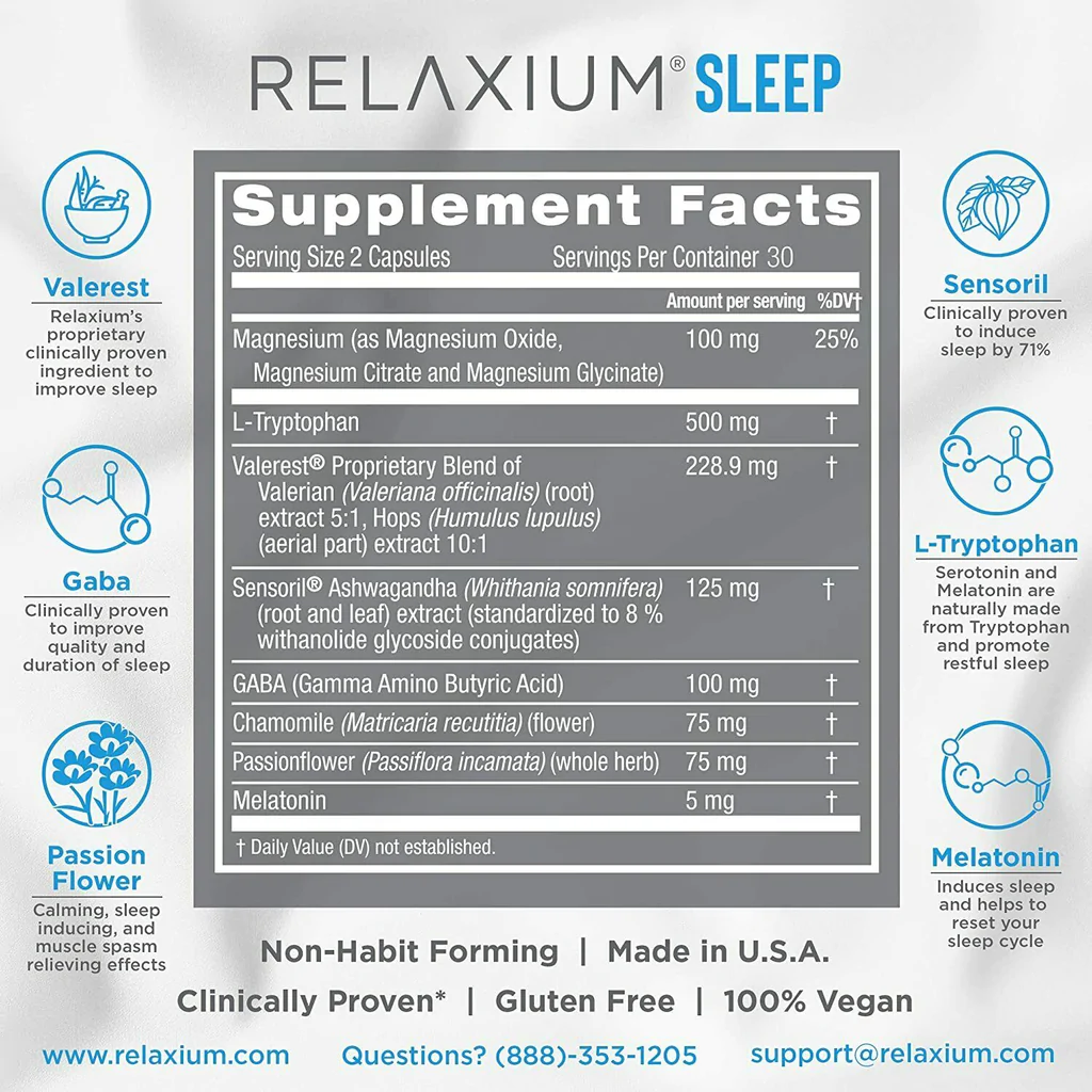 relaxium ingredients